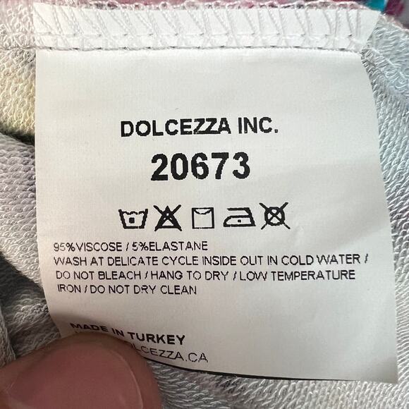 SIMPLY ART DOLCEZZA Women's S The Best Things In Life Abstract Art Midi Dress‎ - Picture 7 of 12